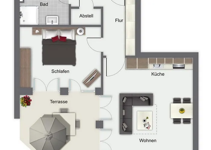 Apartman Achtern Diek 06 *